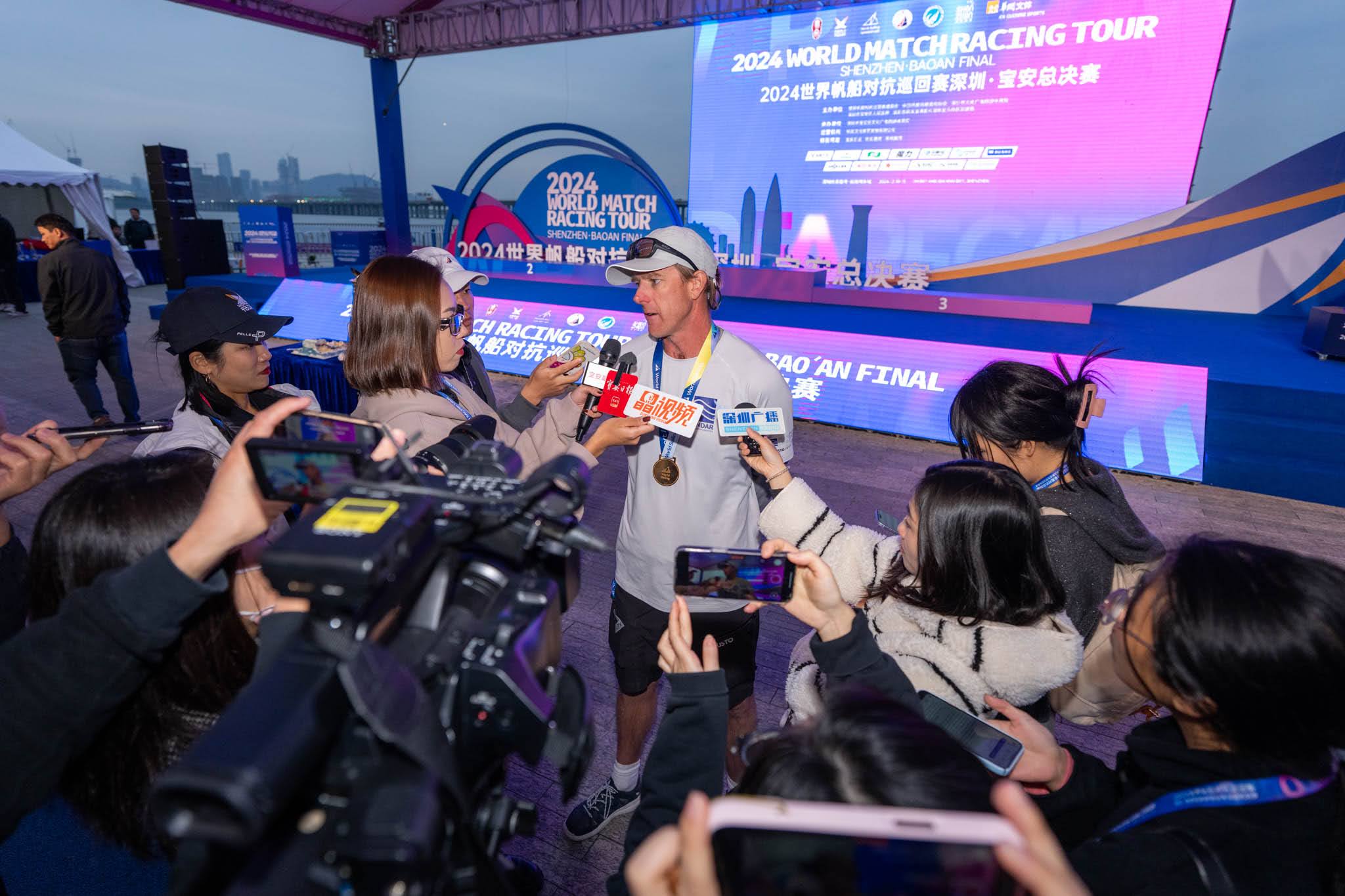 EIGHT-TIME WORLD CHAMPION LEADS LINE-UP FOR WORLD MATCH RACING TOUR FINAL IN SHENZHEN