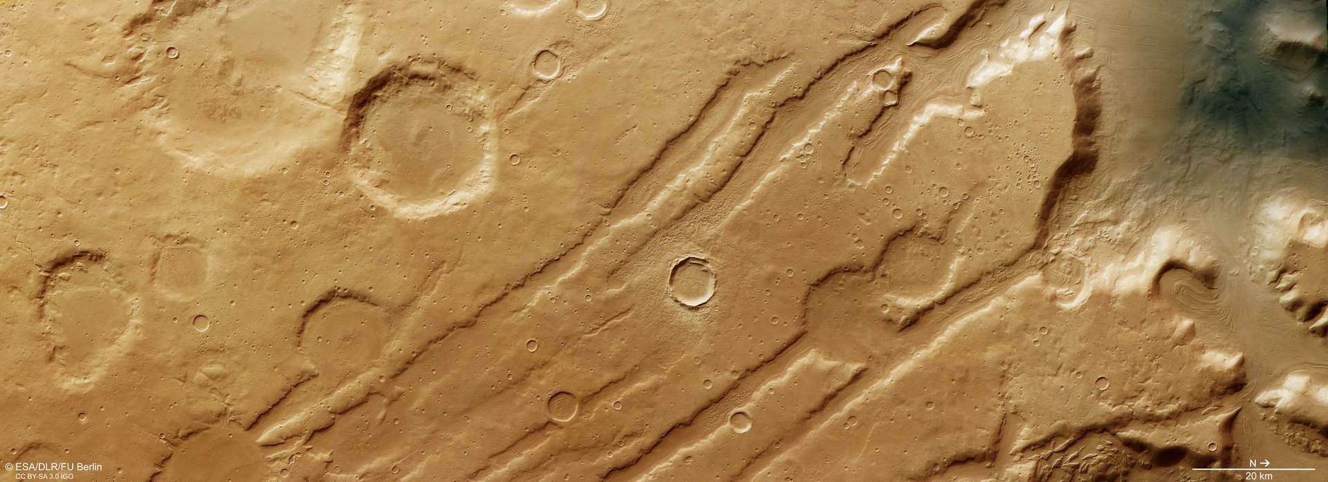 Tracking Mars’ Ice Ages From Space