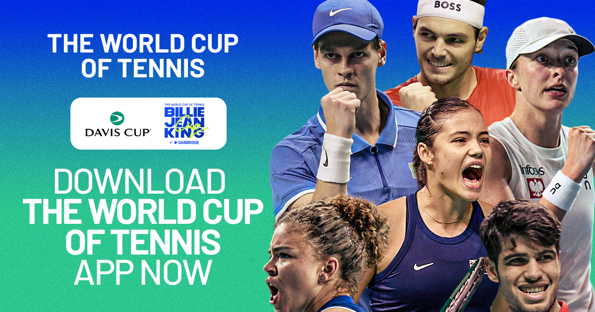 World Cup of Tennis app – Davis Cup