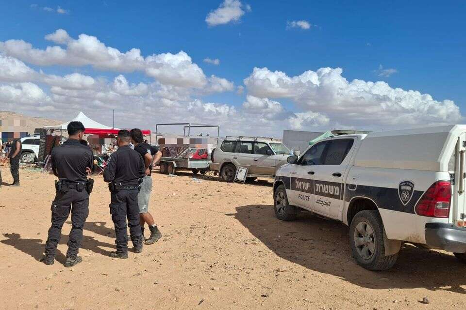 יכל להסתיים באסון: מסיבת טבע לא חוקית פוזרה באזור ים המלח