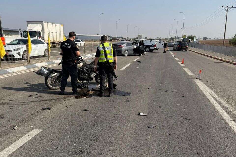 “הנהג נמלט והשאיר את הרכב”: חשד לתאונת פגע וברח בצומת ברכיה