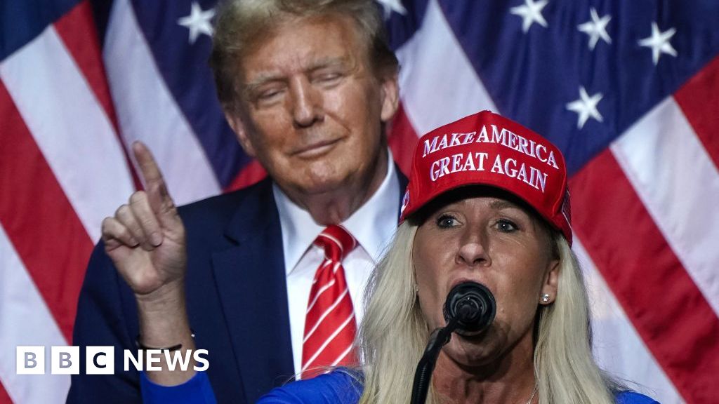 Marjorie Taylor Greene to quit Congress after Trump feud