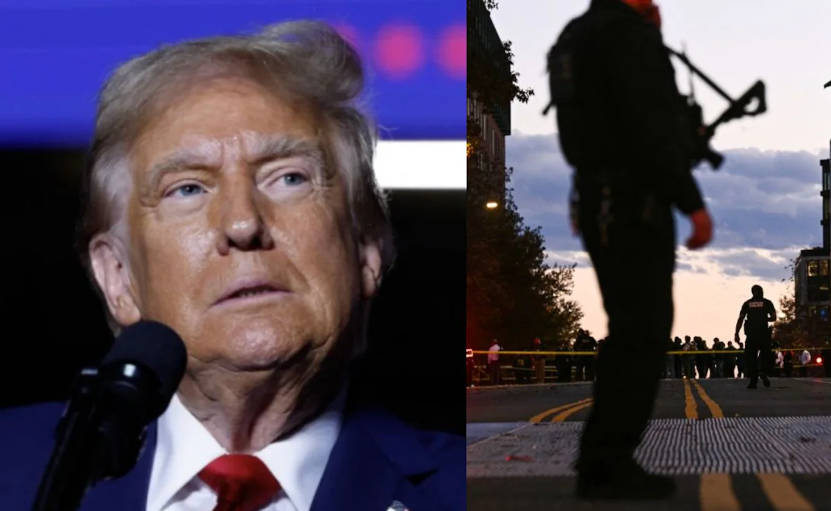 Trump On “Act Of Terror” In US Capital