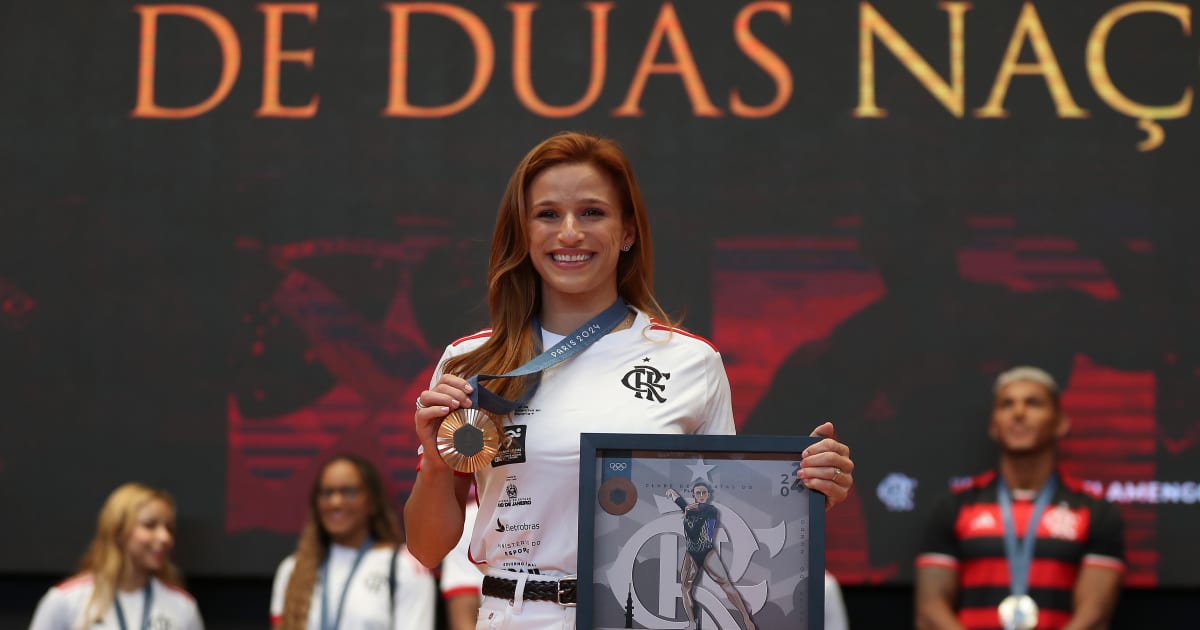 Olympic bronze medallist Jade Barbosa welcomes first child