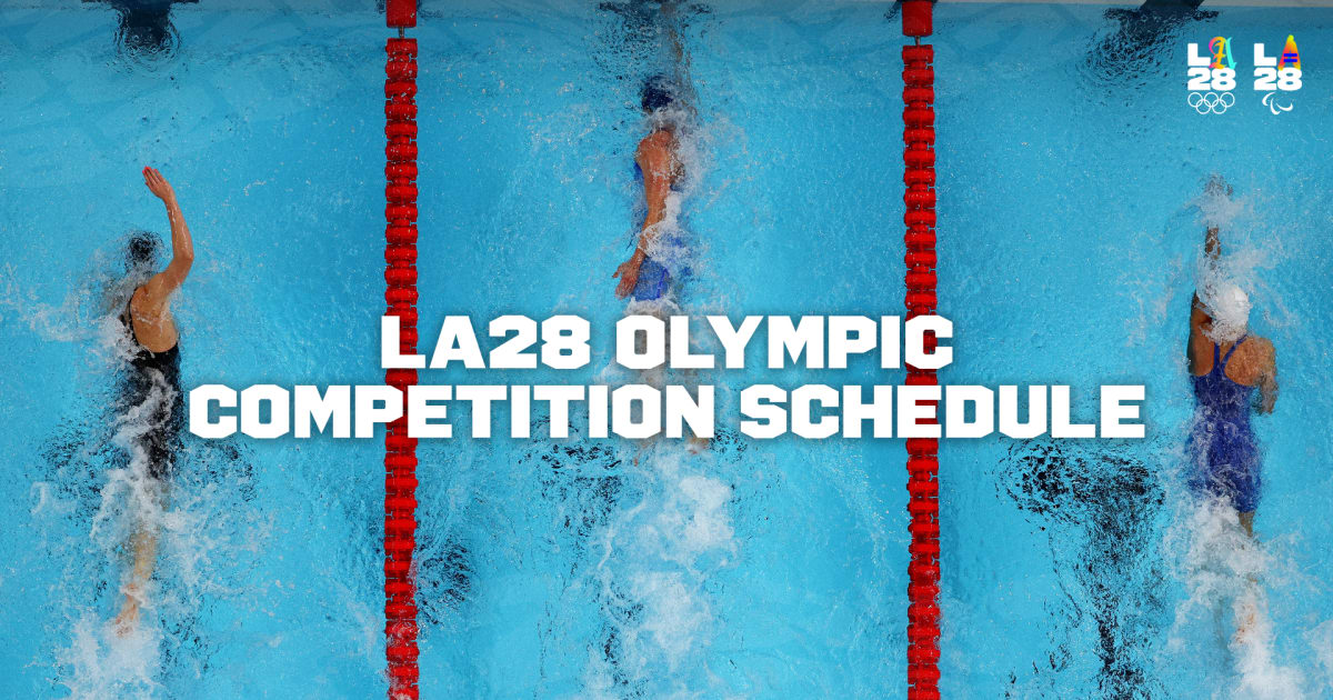 LA28 unveils detailed Olympic competition schedule including medal events