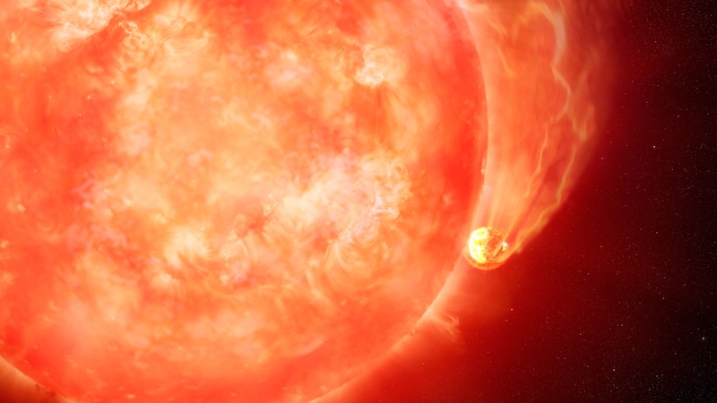 Dying old stars destroy their planets, new research shows Dying old stars destroy their planets, new research shows