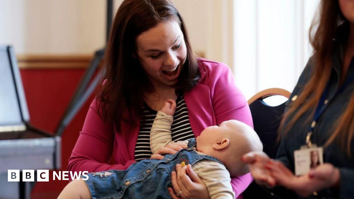 Kate Forbes: Being a mum is harder than being deputy first minister