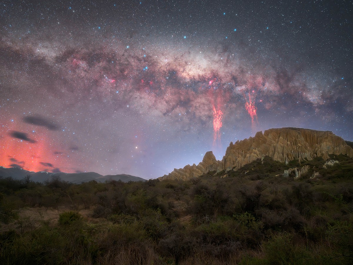 capturing one of nature’s rarest and most enchanting displays
