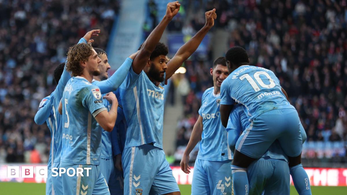 Championship LIVE: Coventry beat Charlton; Boro move second; Norwich claim first home win of season