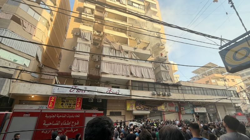 Israel targets Hezbollah chief of staff with first strike on Beirut in months Israel targets Hezbollah chief of staff with first strike on Beirut in months
