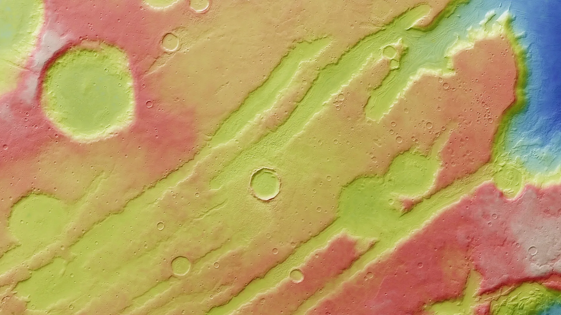 New Mars images reveal hidden traces of a recent ice age New Mars images reveal hidden traces of a recent ice age