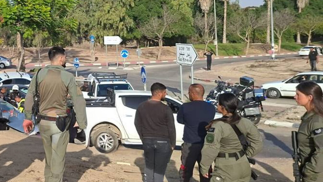 חשד לאירוע דריסה על רקע פלילי בצומת תל שבע