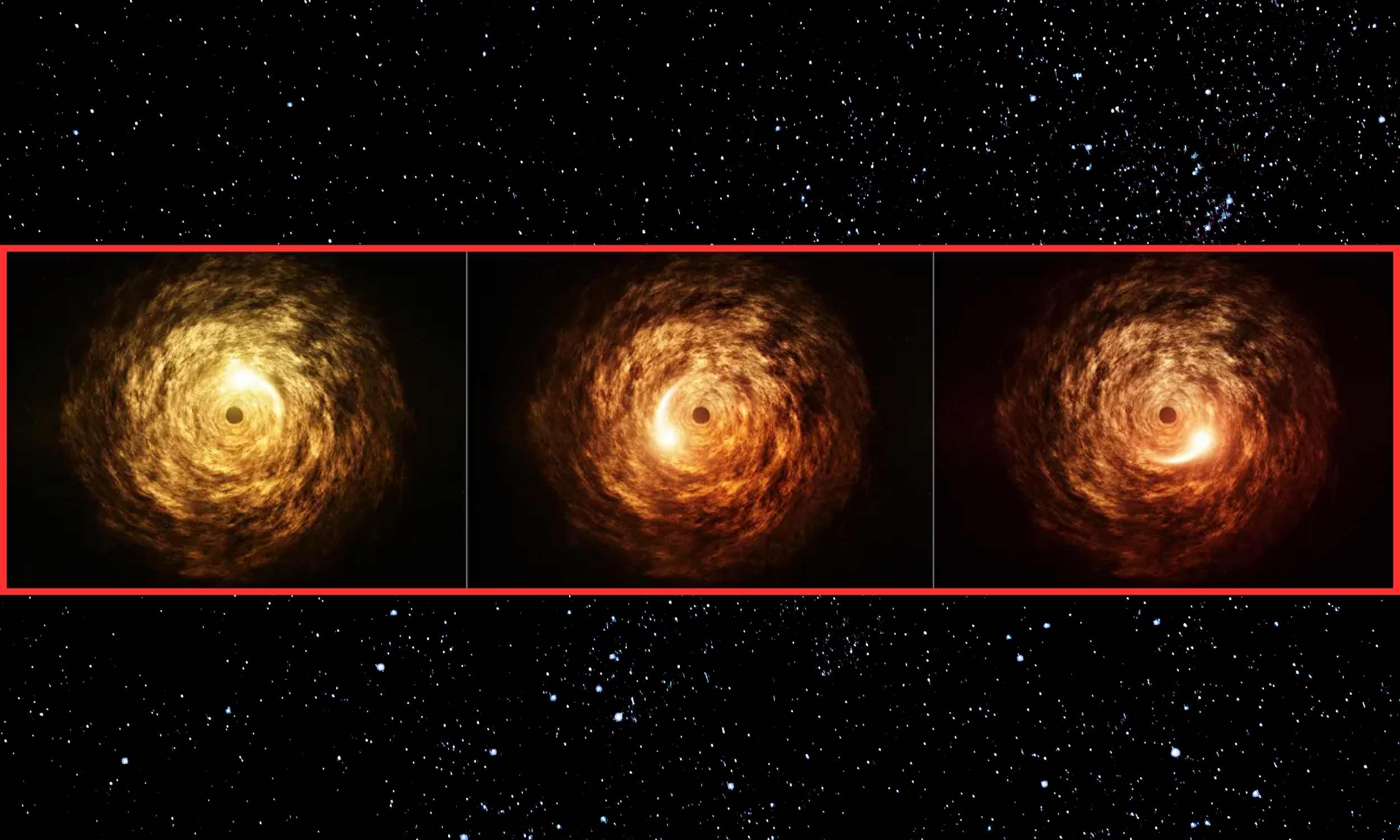 Webb detects bright flares from the Milky Way’s black hole