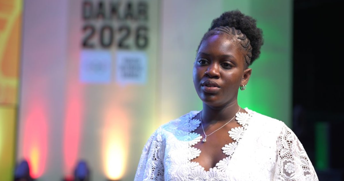 Meet Ndeye Mariama Diop, the 16-year-old student behind the design of mascot Ayo