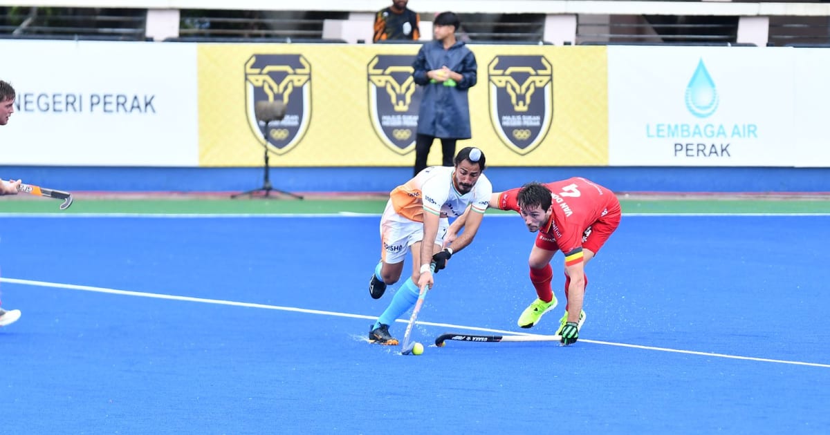 Indian hockey team loses to Belgium in final
