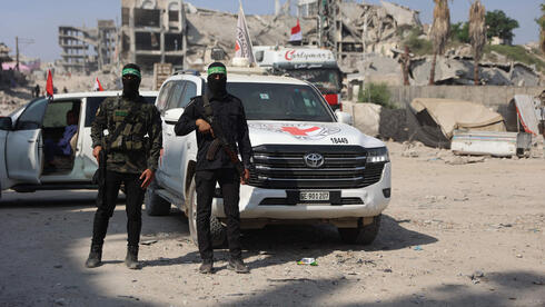 Hamas says it will transfer bodies of three slain hostages to Israel at 8 p.m.