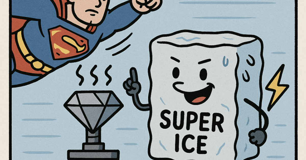 Meet Ice XXI: A New Form of Water — and the World’s First ‘Super Ice’