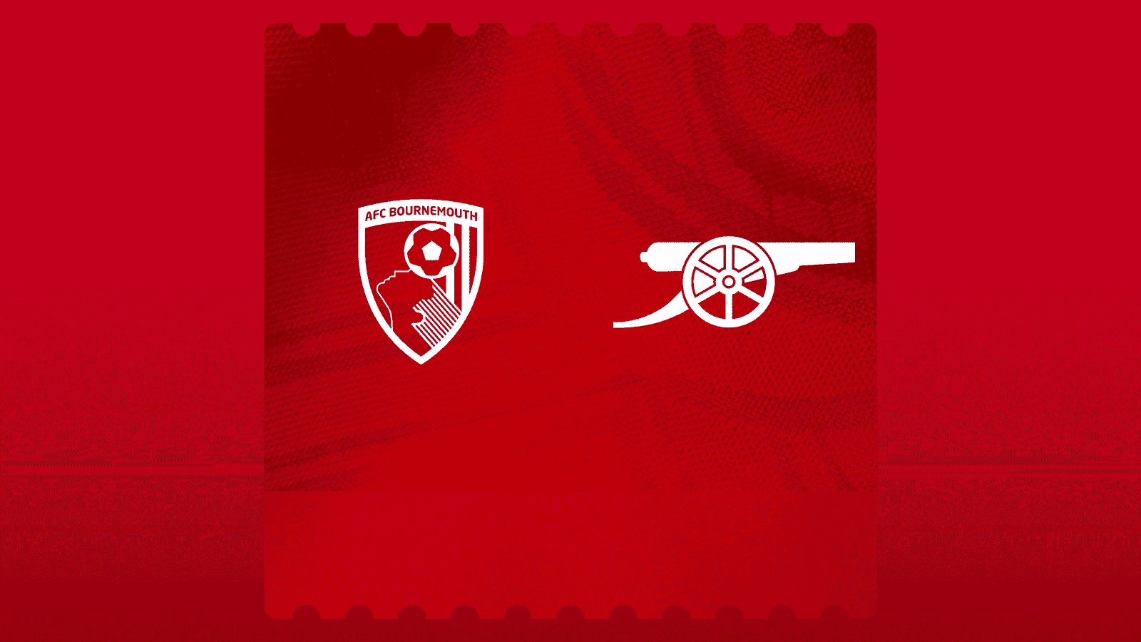 Ticket info: Bournemouth v Arsenal