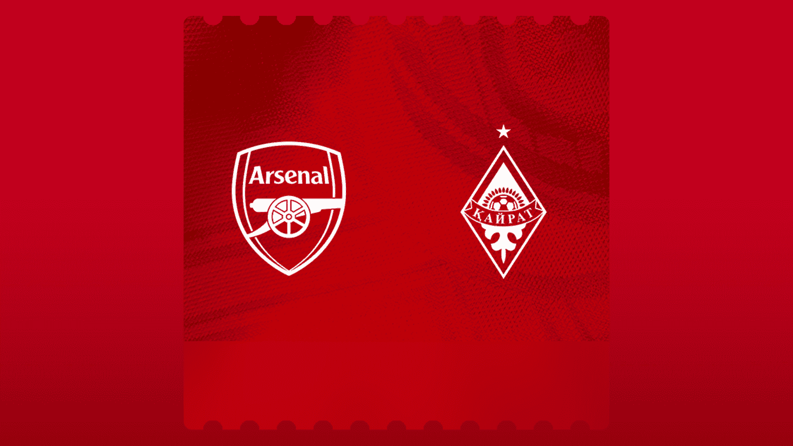 Ticket info: Arsenal v Kairat Almaty Ticket info: Arsenal v Kairat Almaty