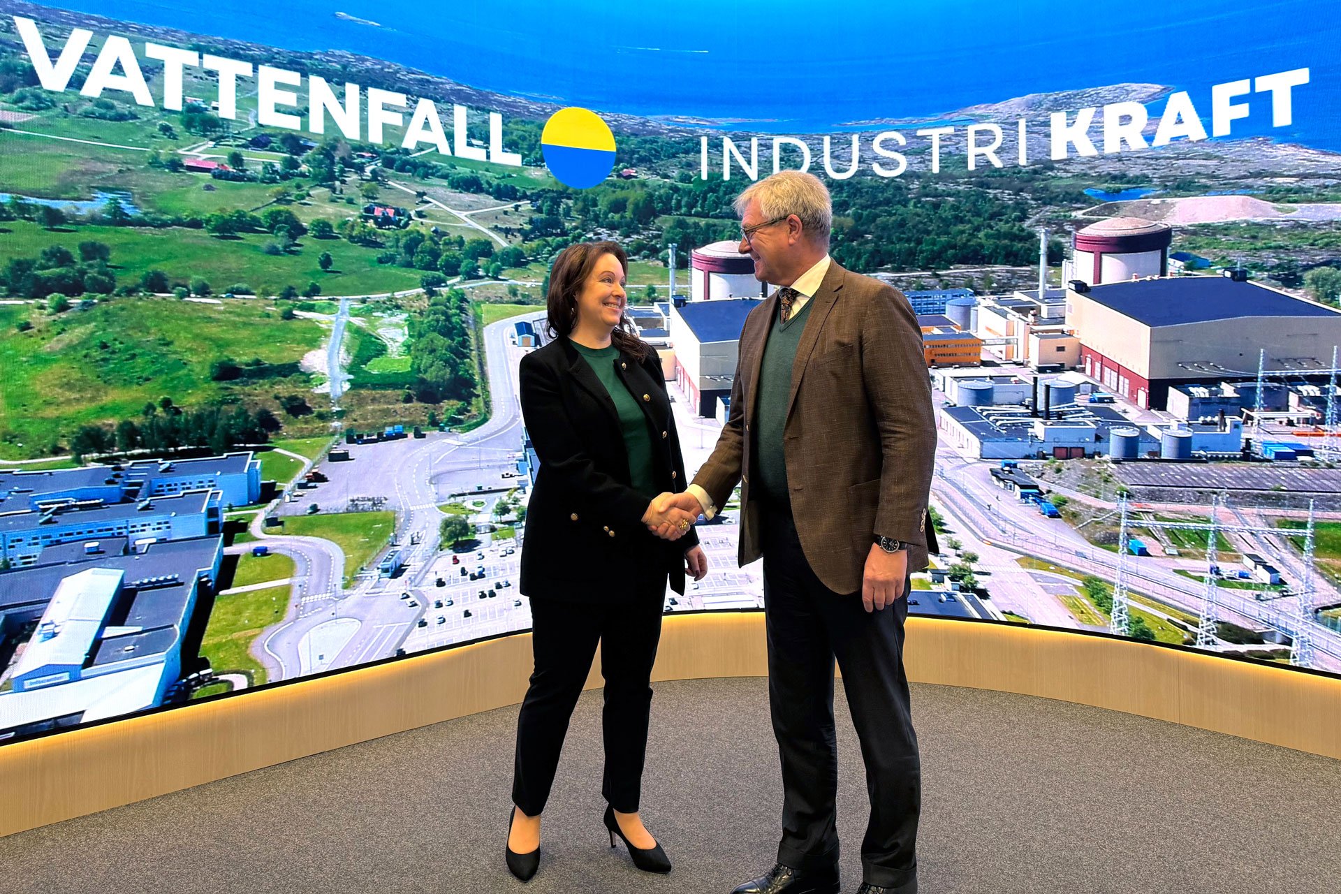 Vattenfall and Industrikraft sign agreement for new nuclear power in Sweden Vattenfall and Industrikraft sign agreement for new nuclear power in Sweden