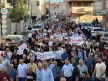 Thousands march in northern Israel in protest of murder rates in Arab society