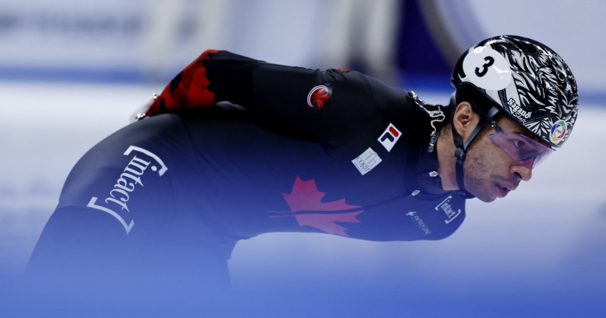 William Dandjinou wins back-to-back short track speed skating Crystal Globes