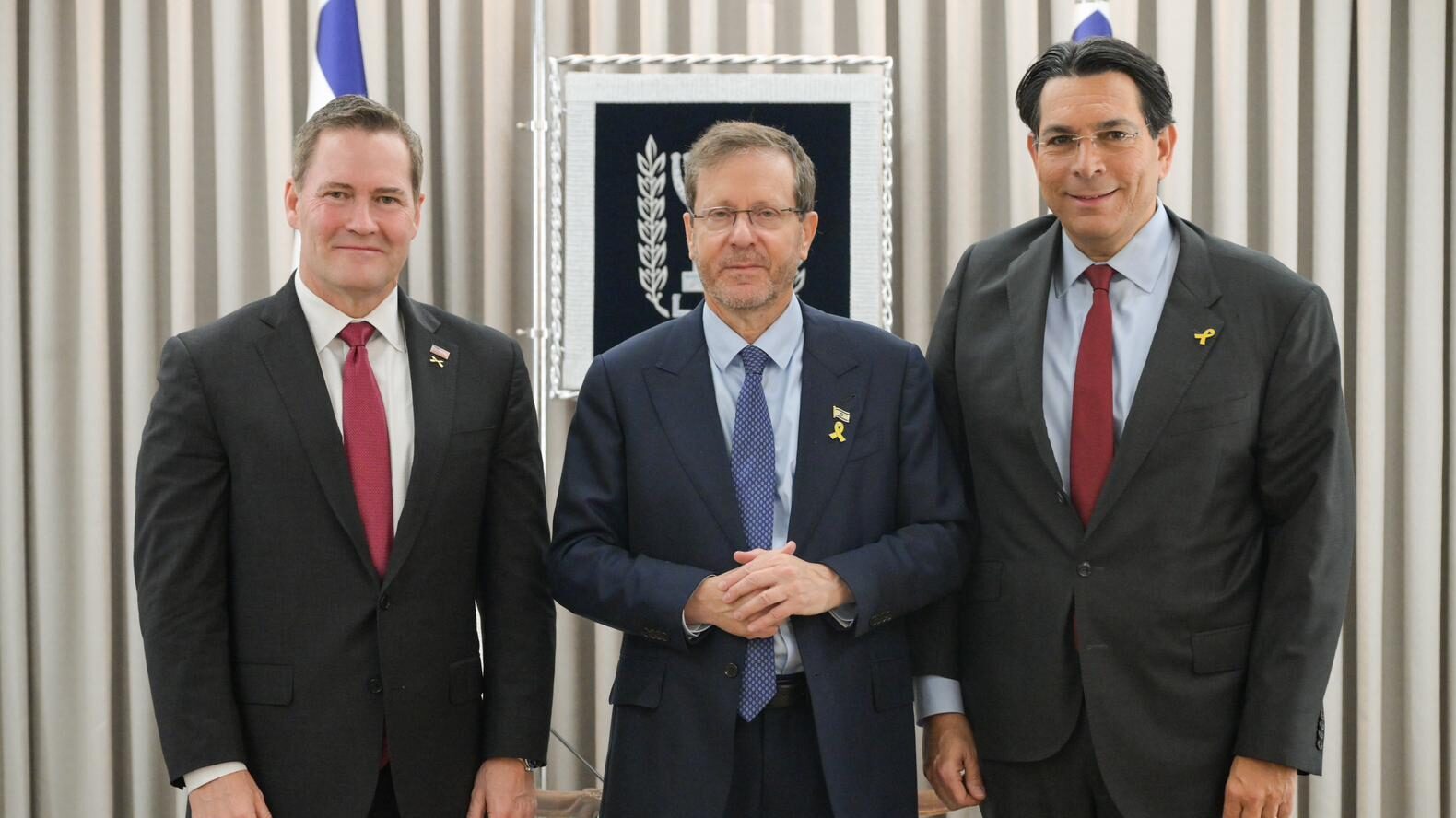 Herzog and Waltz Push Forward President Trump’s Postwar Strategy in High-Level Jerusalem Meeting Herzog and Waltz Push Forward President Trump’s Postwar Strategy in High-Level Jerusalem Meeting