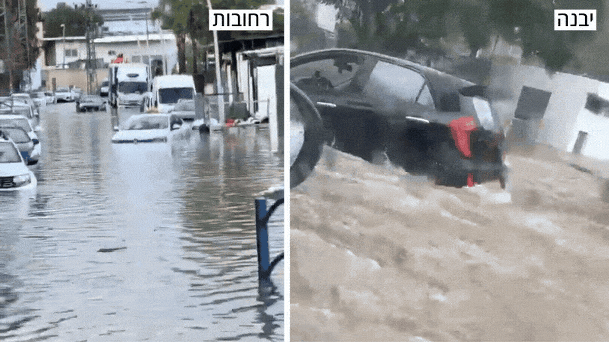 הסופה ביירון בשיאה ולקראת סיום – אך מערכת נוספת בדרך לישראל