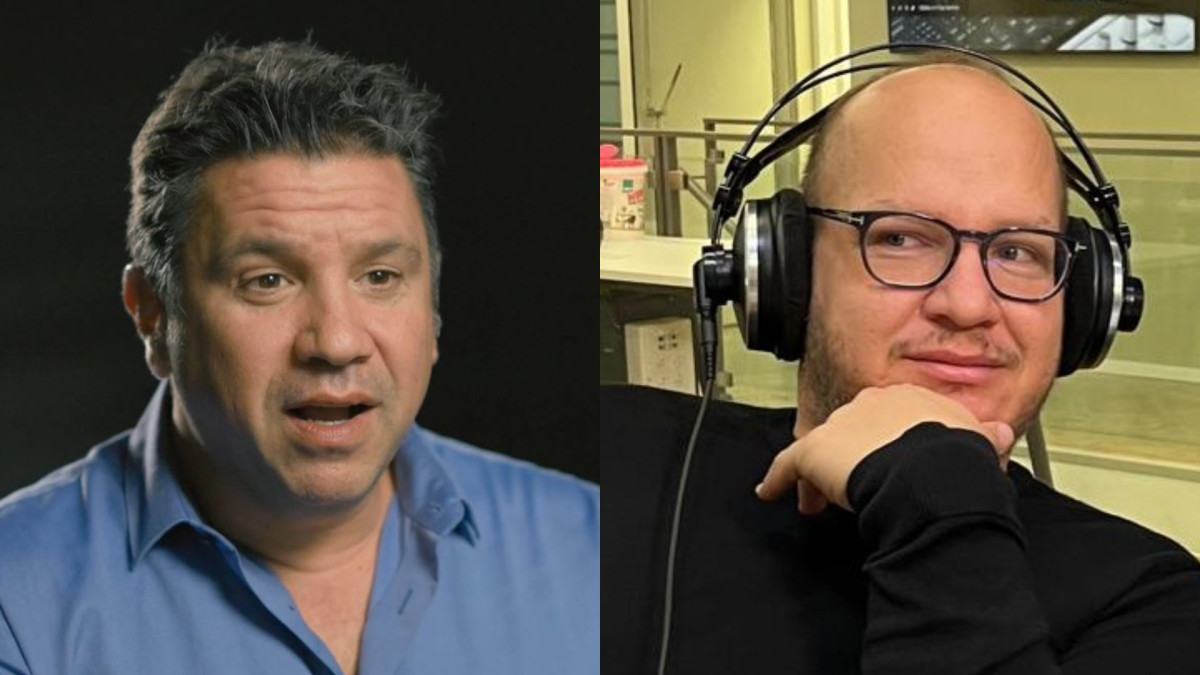 עמרי אסנהיים וחיים לוינסון עם אייל ברקוביץ’ ואראל סג”ל