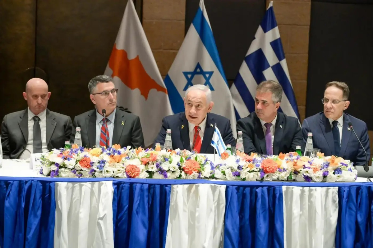 נתניהו לצד נשיא קפריסין ורה”מ יוון: “בית המשפט אמר שהכל פייק”