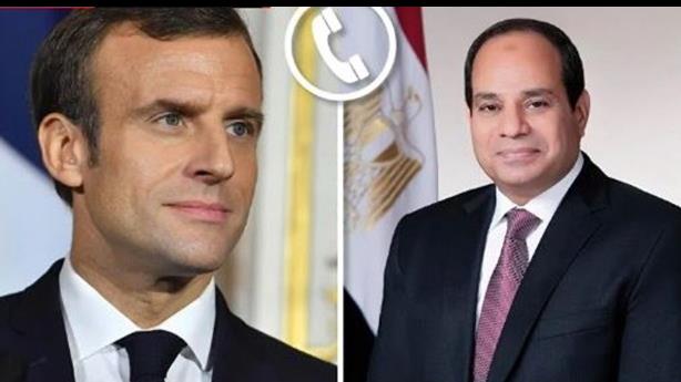 Sisi, Macron discuss bilateral ties, regional developments over phone