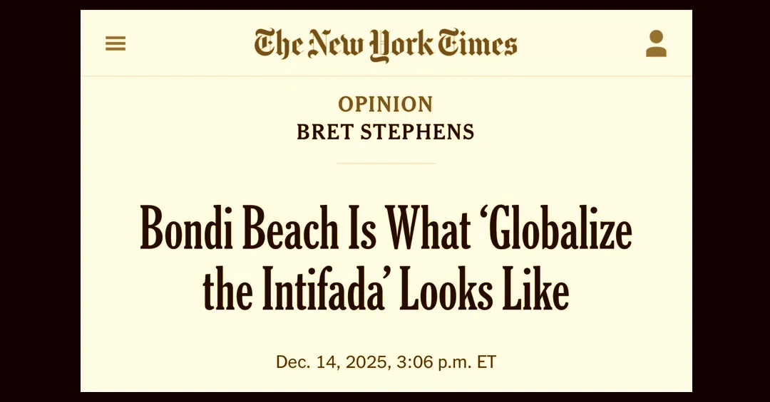 Israel Apologists Use Bondi Shooting To Attack Gaza Activists