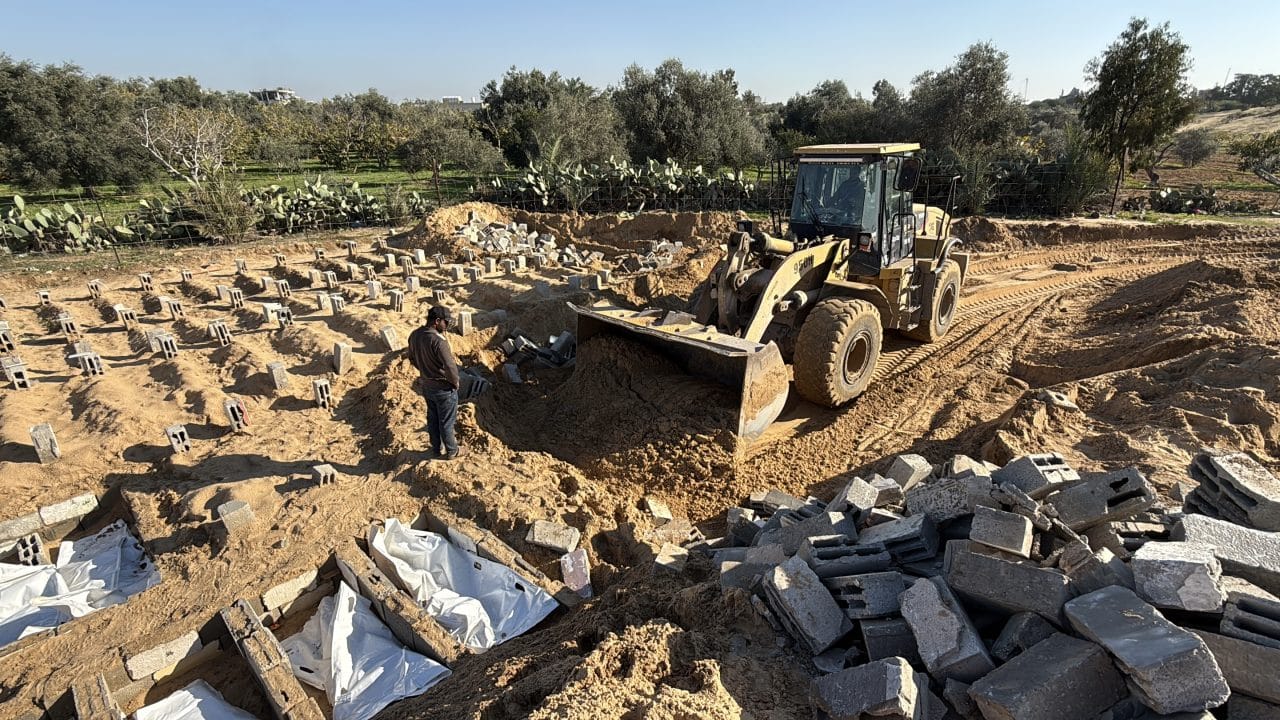 One excavator, 10,000 bodies, a sea of rubble: Inside Gaza