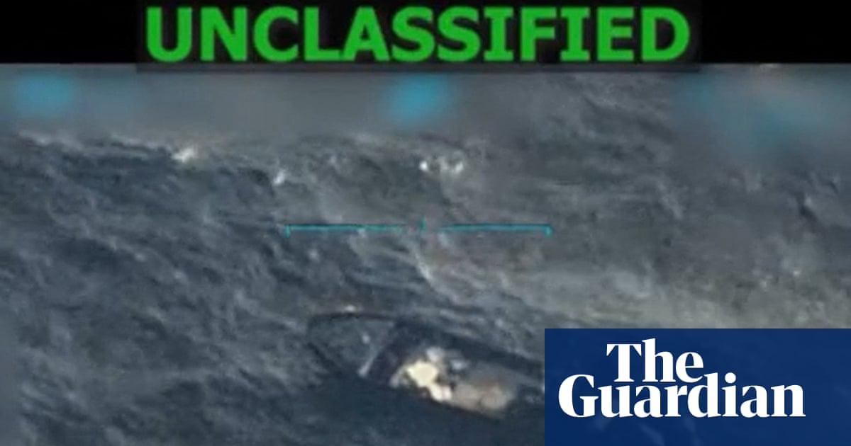 US airstrike survivors clung to boat wreckage for an hour before second deadly attack, video shows | US military US airstrike survivors clung to boat wreckage for an hour before second deadly attack, video shows | US military