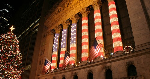 U.S. stocks hover at record highs in quiet trading after the Christmas holiday U.S. stocks hover at record highs in quiet trading after the Christmas holiday