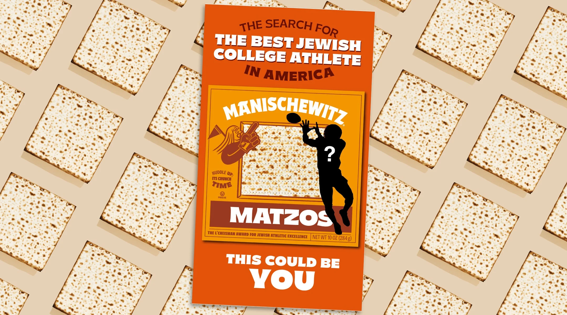 Manischewitz launches search for its next matzah box cover student athletes