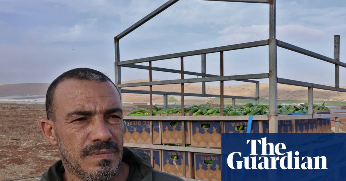 New Israeli barrier will slice through precious West Bank farmland | West Bank New Israeli barrier will slice through precious West Bank farmland | West Bank