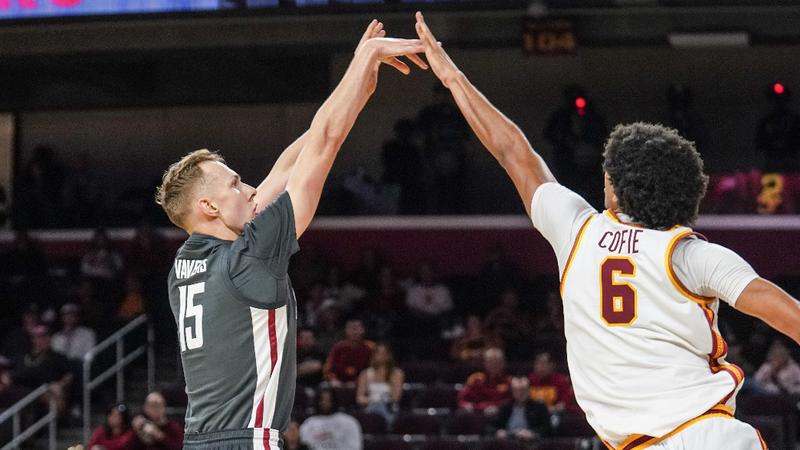 Cougars Hang with Trojans Until Final Buzzer