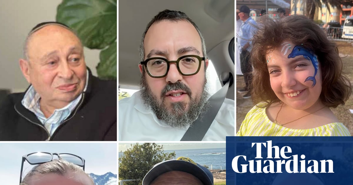 Holocaust survivor, London-born rabbi and 10-year-old girl among victims of Bondi beach terror attack | Bondi beach terror attack Holocaust survivor, London-born rabbi and 10-year-old girl among victims of Bondi beach terror attack | Bondi beach terror attack