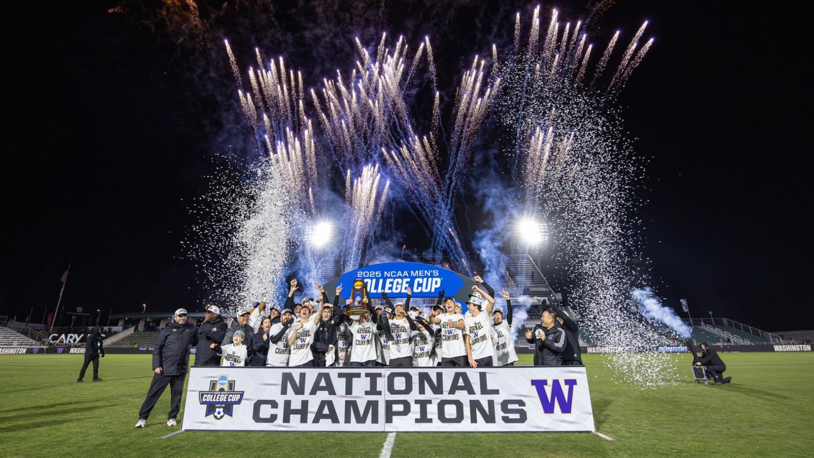 Washington Claims First National Title In Program History With 3-2 OT Win Over NC State