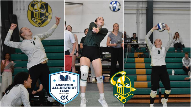 Three Clarkson Volleyball Players Named to CSC Academic All-District List Three Clarkson Volleyball Players Named to CSC Academic All-District List