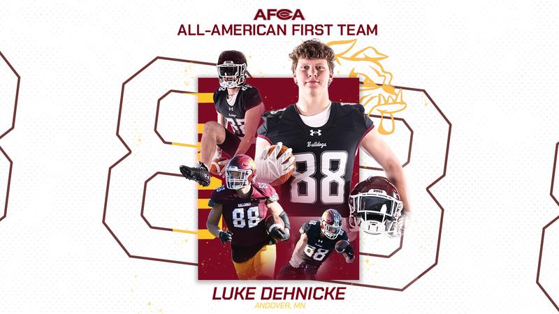 Dehnicke Named 2025 AFCA Division II First Team All-American Dehnicke Named 2025 AFCA Division II First Team All-American
