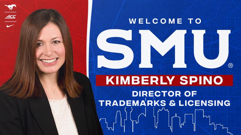 SMU Athletics named Kimberly Spino as Director of Trademarks and Licensing for Mustang Partners