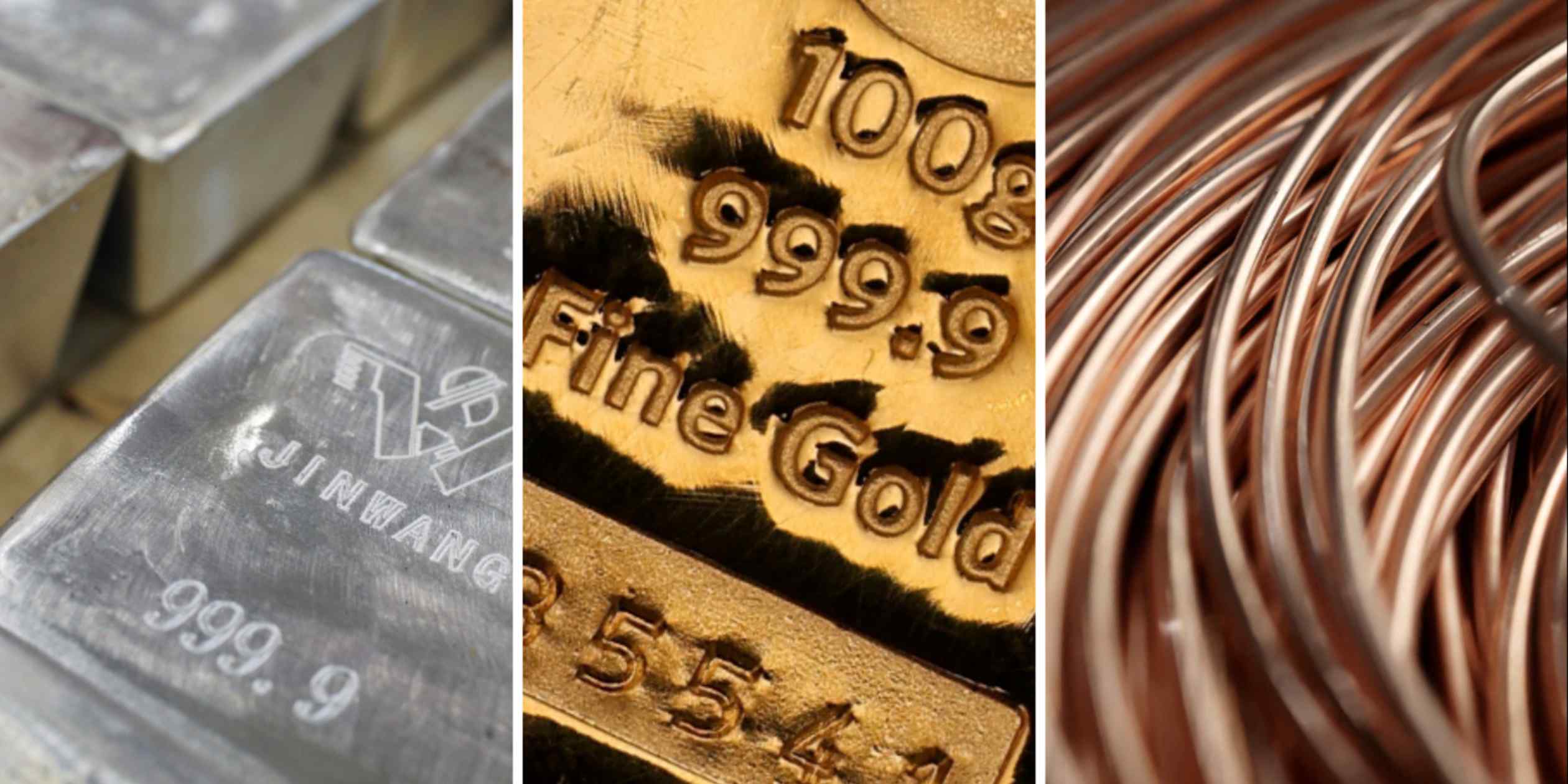 Gold, silver and copper prices surge to record highs on dollar worries