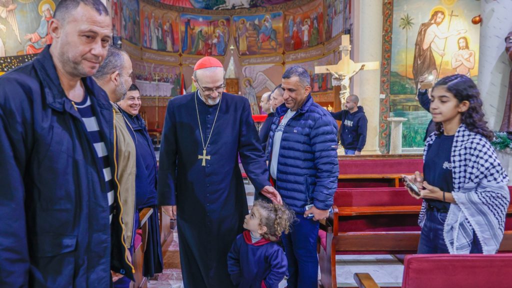 Cardinal Pizzaballa visits Gaza’s Holy Family Parish before Christmas Cardinal Pizzaballa visits Gaza’s Holy Family Parish before Christmas
