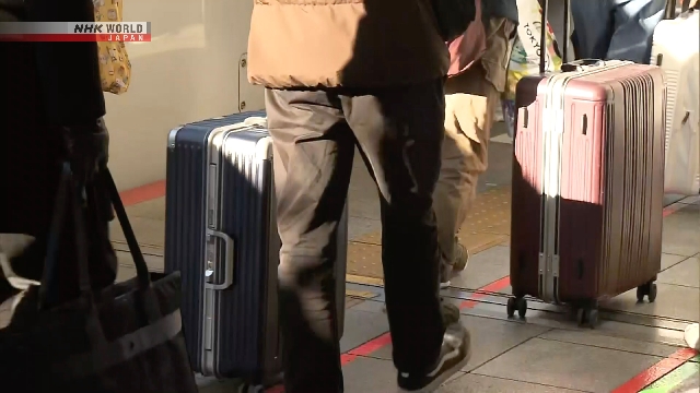 Year-end travel rush starts in Japan Year-end travel rush starts in Japan