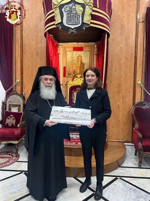 VISITS TO HIS BEATITUDE – Jerusalem Patriarchate