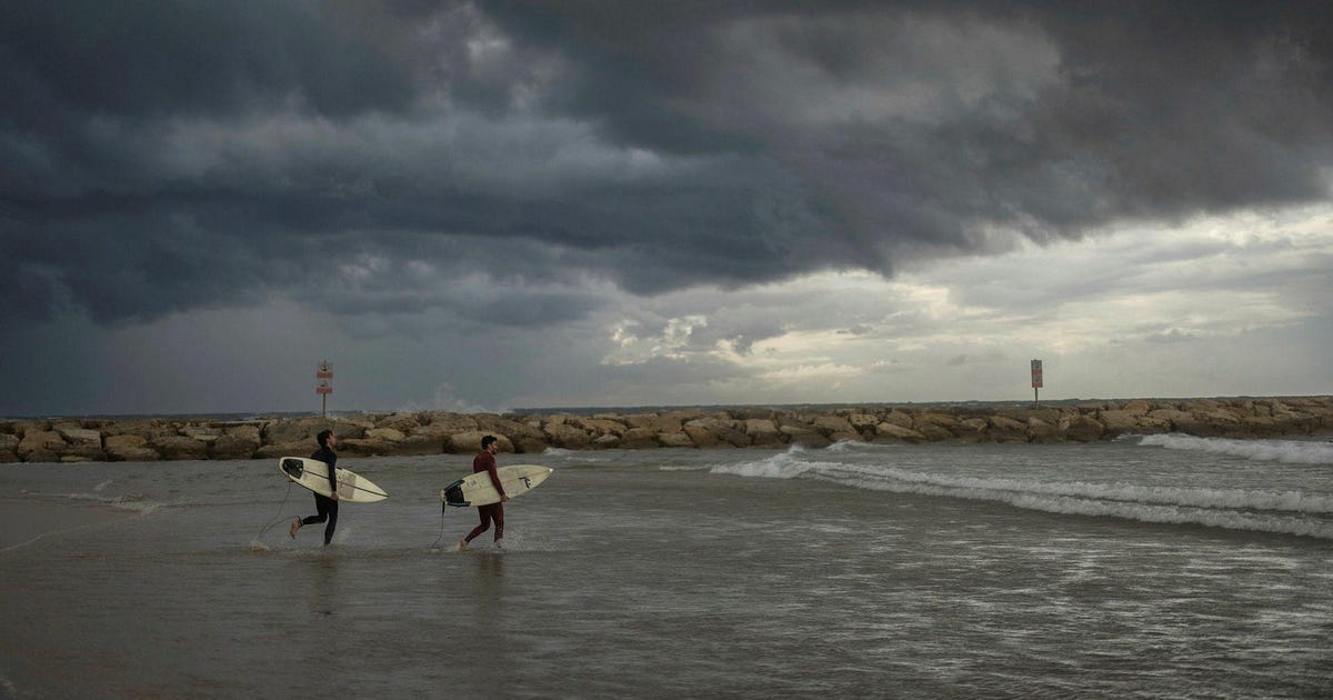 תחזית מזג האוויר ליום ראשון: קר וגשום, חשש להצפות בערי החוף והשפלה – מזג האוויר