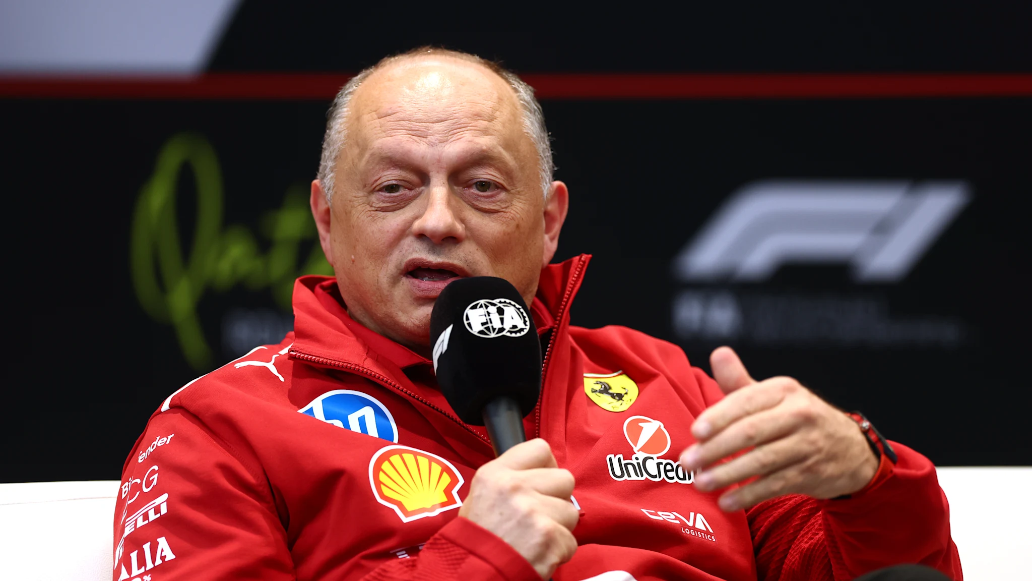 Fred Vasseur says Abu Dhabi ‘not a bad weekend’ for Ferrari in Abu Dhabi as he looks ahead to 2026 Fred Vasseur says Abu Dhabi ‘not a bad weekend’ for Ferrari in Abu Dhabi as he looks ahead to 2026