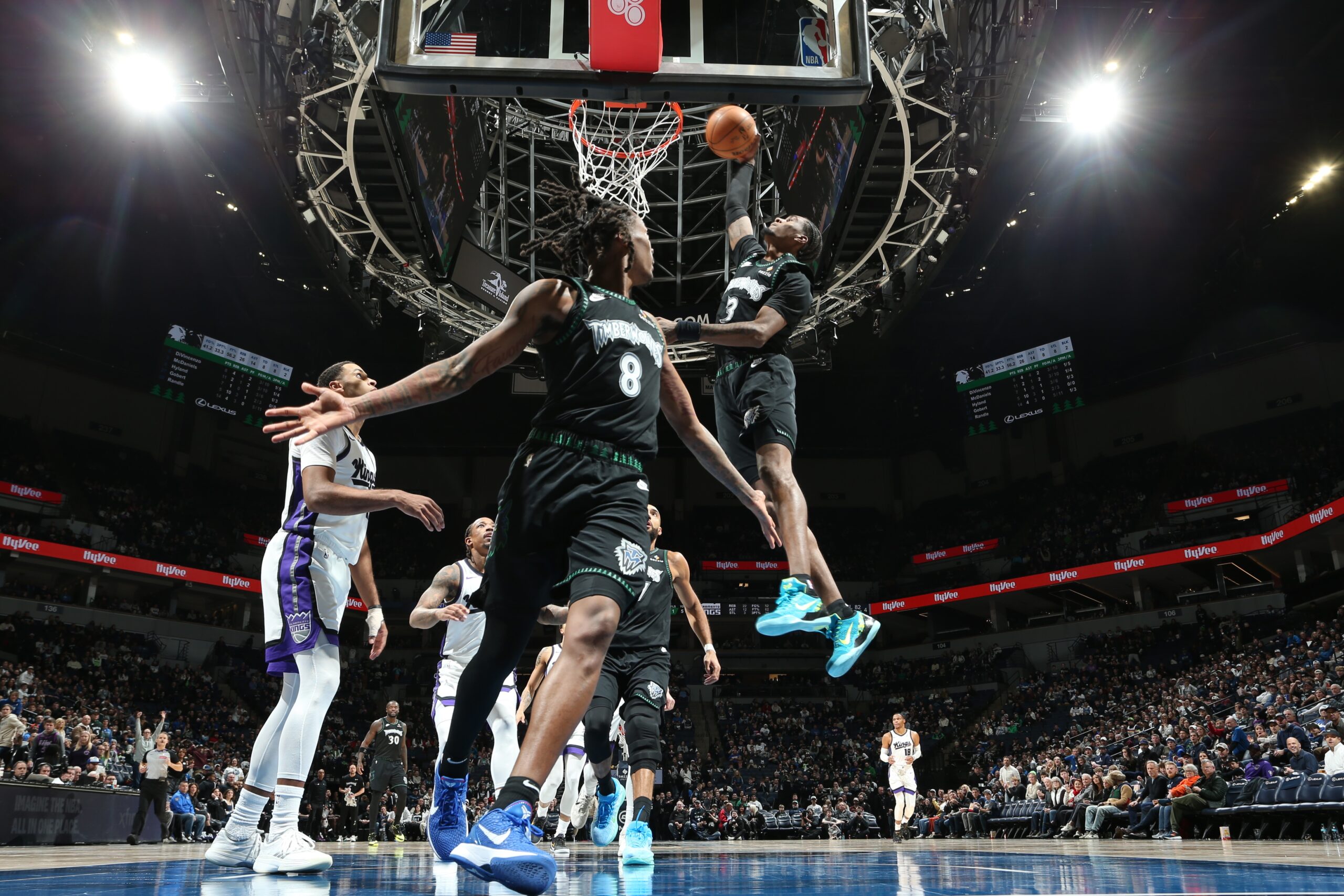 Timberwolves top Kings 117-103 without Edwards behind 24 points from Randle. – NBA